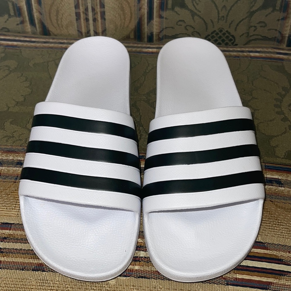 Adidas Slippers Size 10